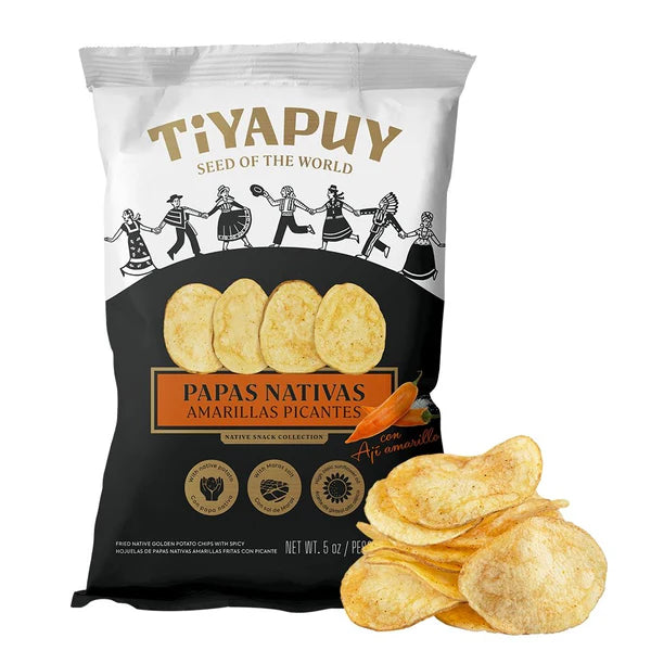 Papa Nativas Amarillas Picante TIYAPUY Caja 72 und x 30g