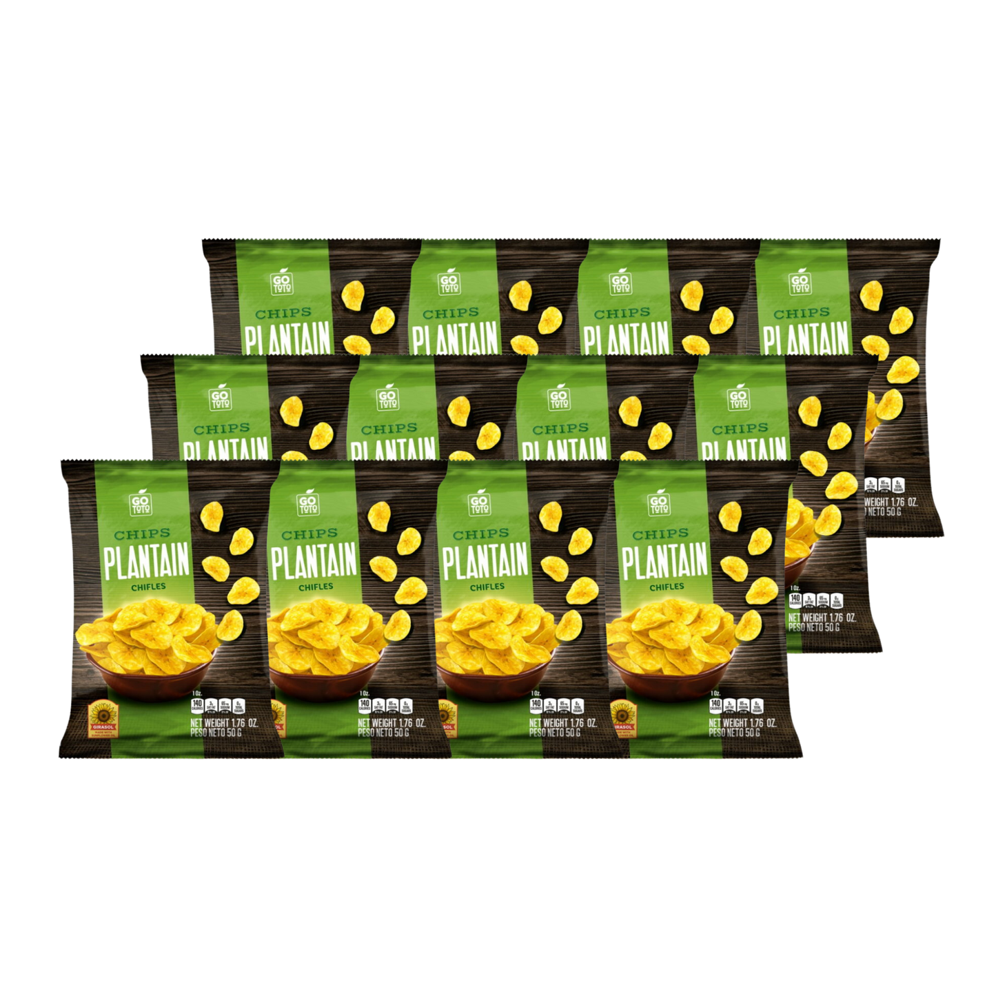 Chifle en hojuelas Go Toto 60g