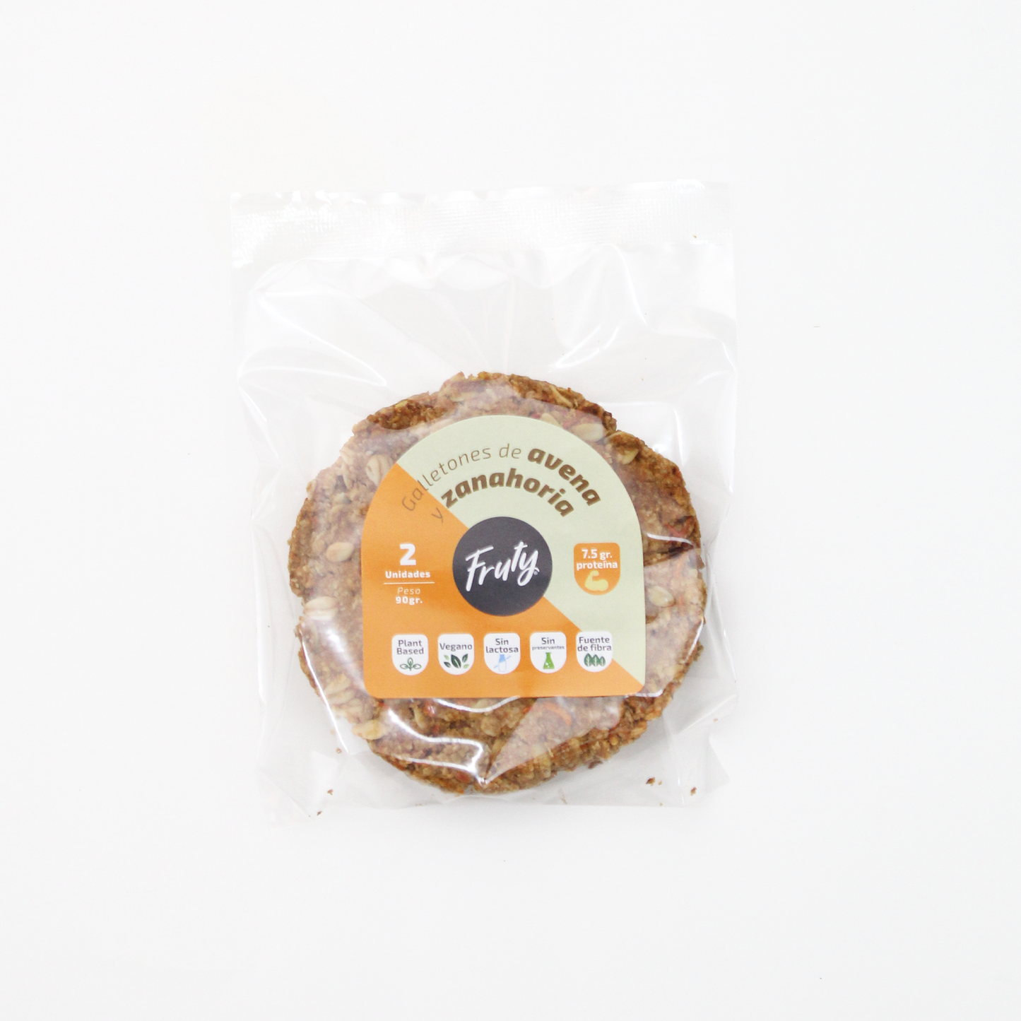 Galletones de Avena & de Zanahoria Fruty 100g