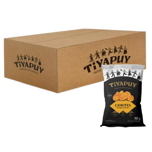 Camote Salado TIYAPUY Caja 20 und x 142g