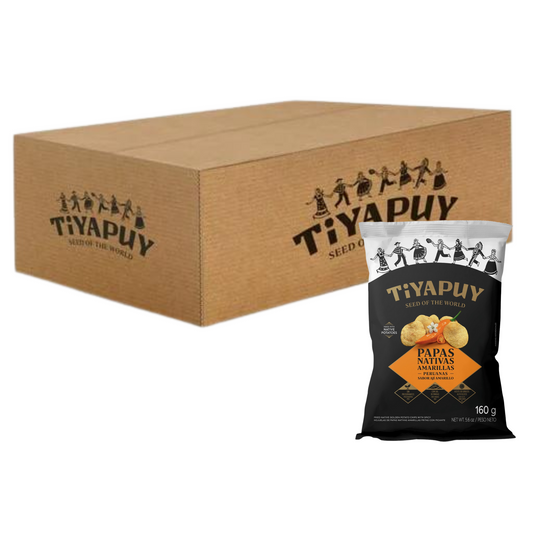 Papa Nativas Amarillas Picante TIYAPUY Caja 72 und x 30g