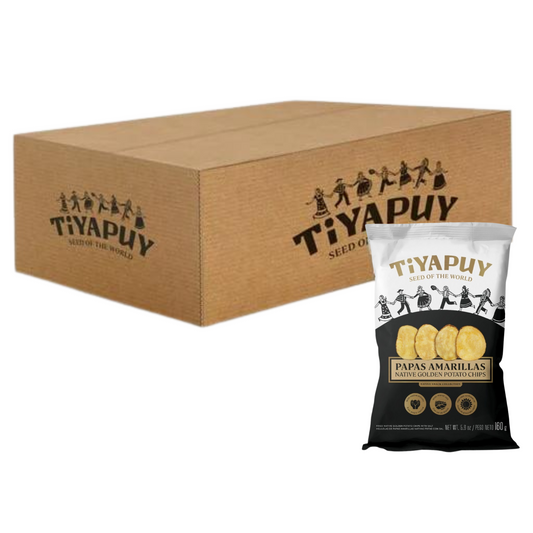 Papa Nativas Amarillas TIYAPUY Caja 48 und x 40g
