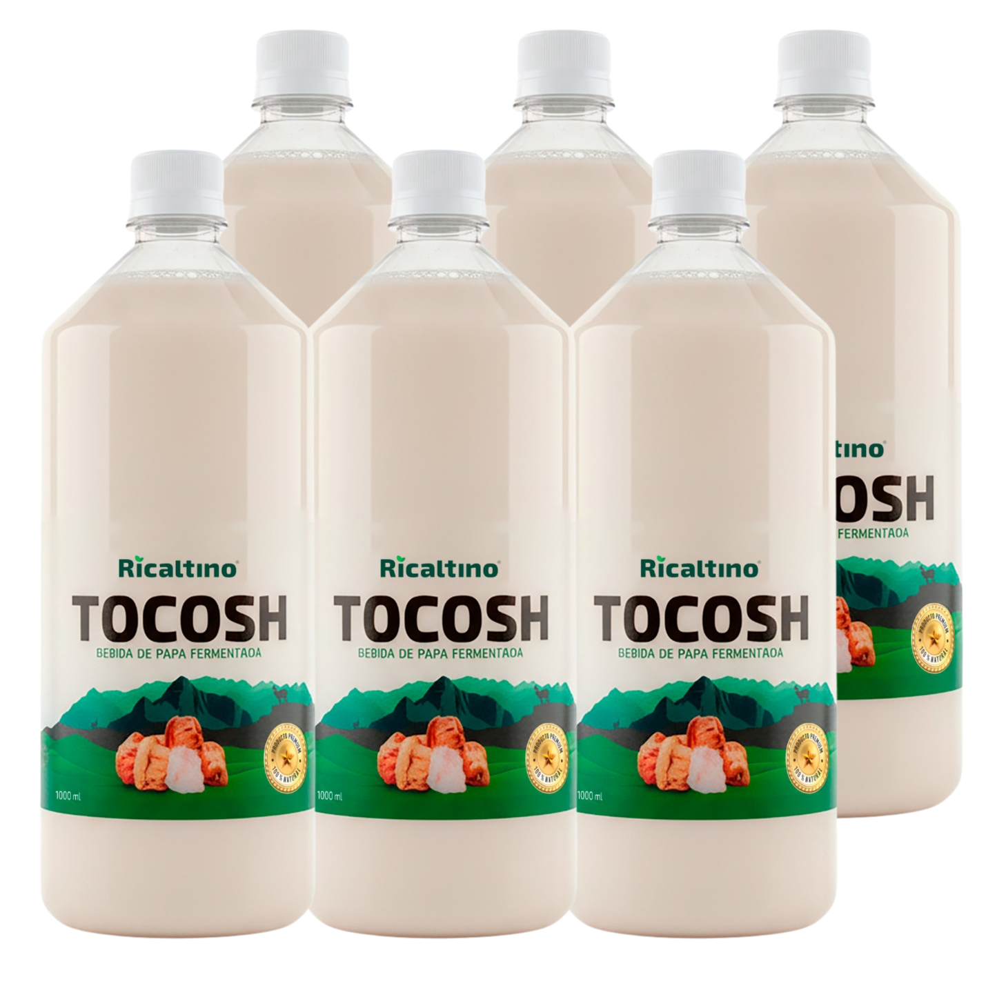 Suero de Tocosh Ricaltino Pack 6 und x  1Lt