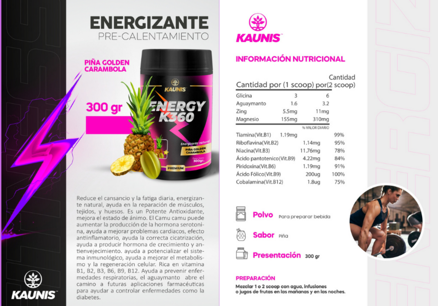 Energy 365 Kaunis 300g