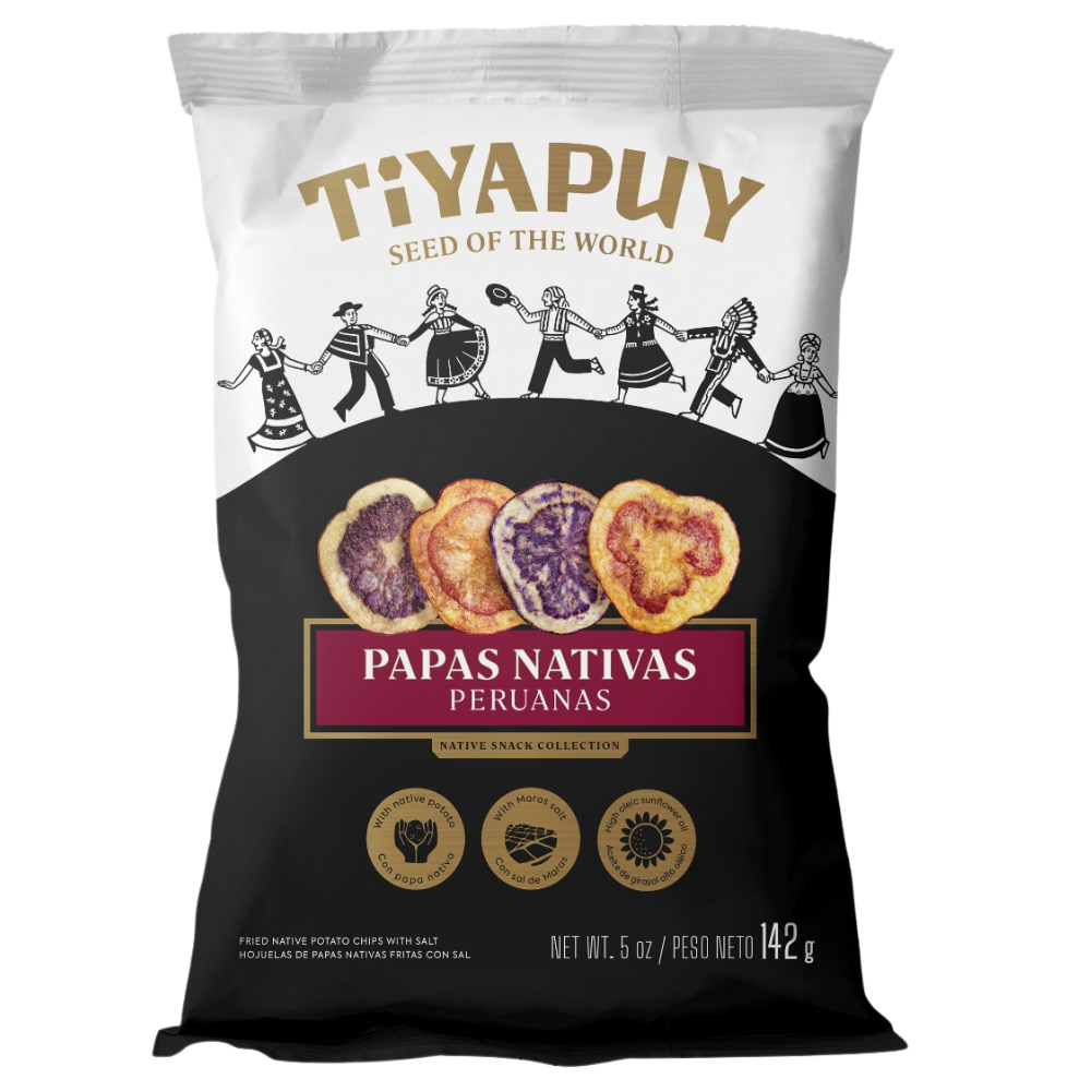 Papas Nativas Mixtas TIYAPUY Caja 20 und x 142g