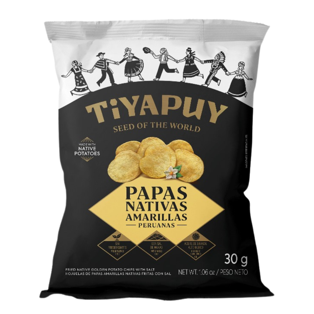 Papa Nativas Amarillas TIYAPUY Caja 48 und x 40g