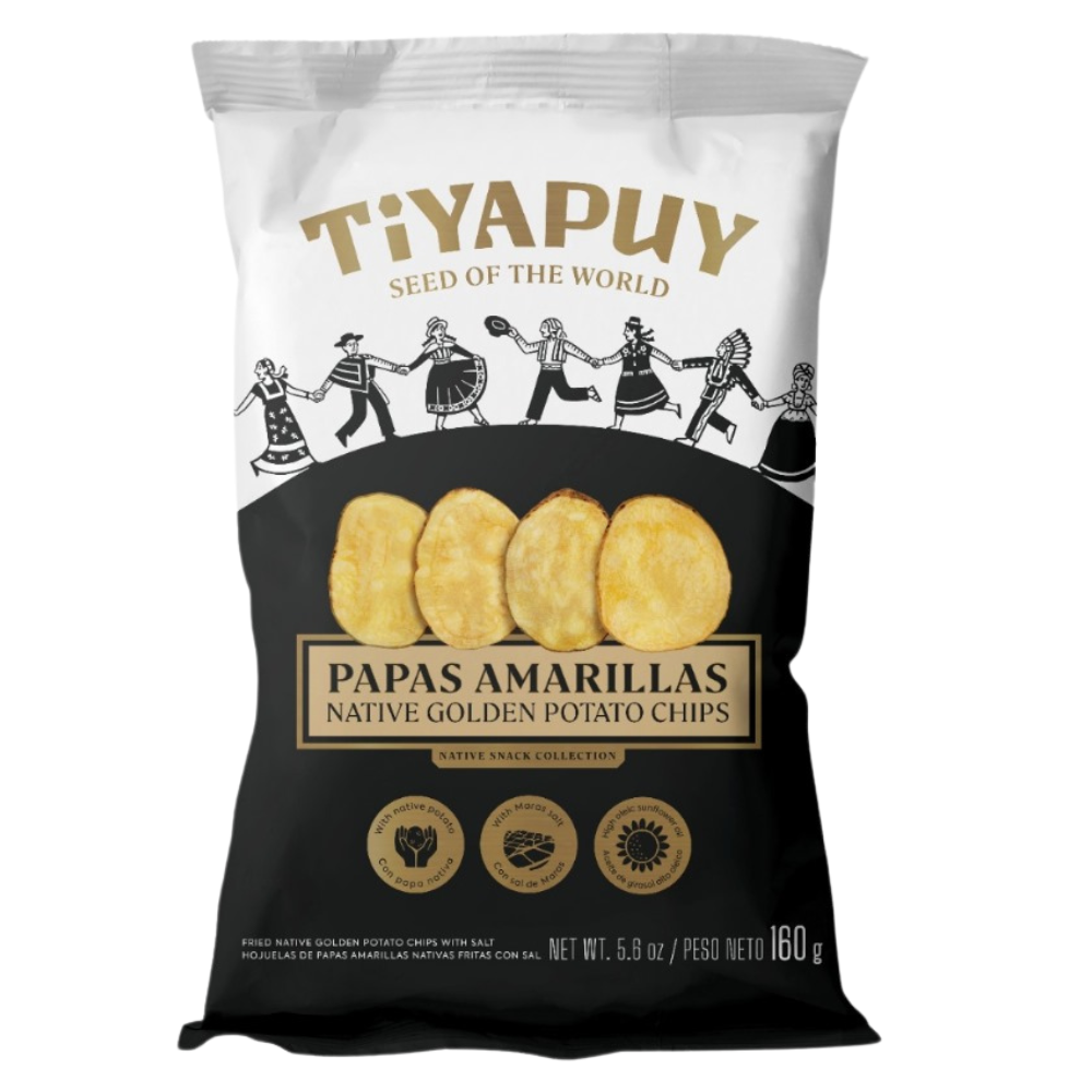 Papas Nativas Amarillas TIYAPUY Caja 20 und x 142g