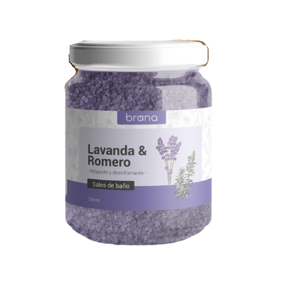 Sales de Baño Lavanda y Romero brana 120ml