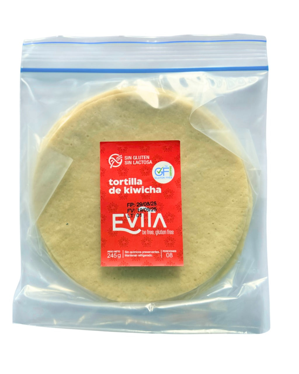 Tortilla de Kiwicha Evita 240gr