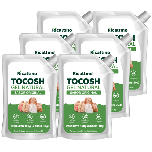 Gel probiótico de Tocosh Ricaltino Pack 6 x 150g
