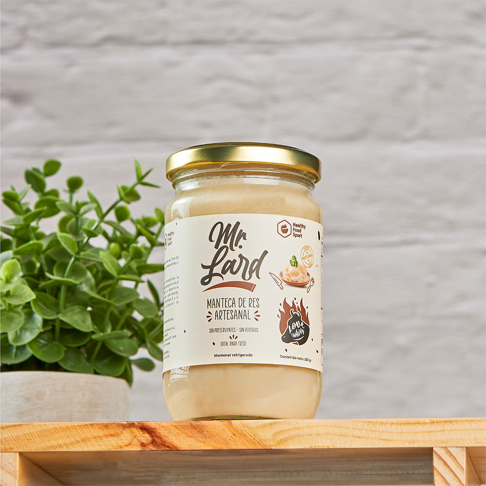 Manteca de Res MR. LARD frasco 250g