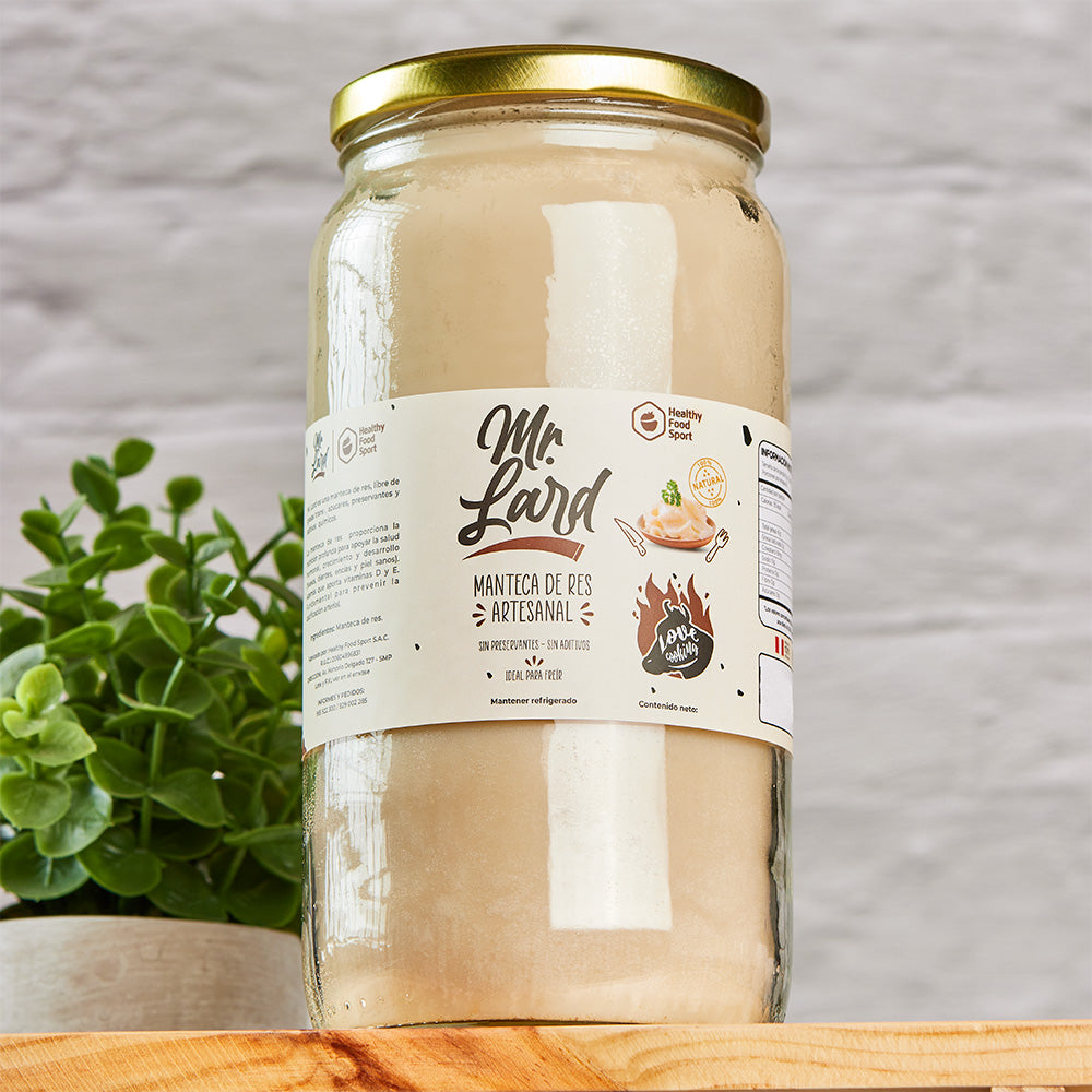 Manteca de Res MR. LARD frasco 850g