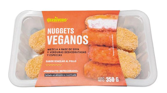 Nuggets vegano sabor pollo atmósfera modificada Herbivoro 300g