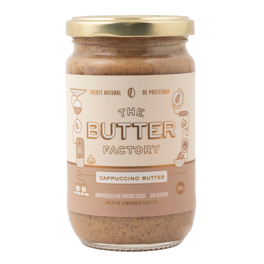 Mantequilla de Cappuccino The Butter Factory 300g