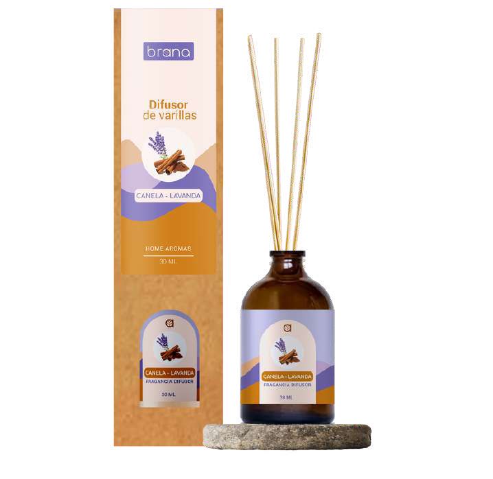 Difusor de varillas aroma variados Brana